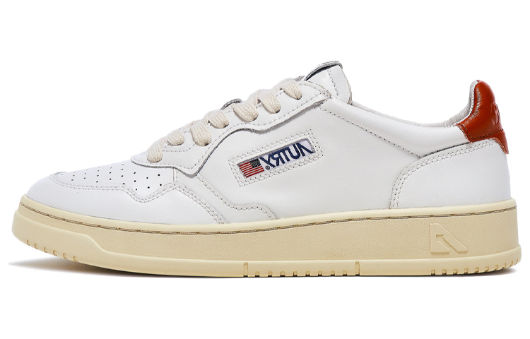 AUTRY Medalist Leather Low 'White Rust' AULM-LL48