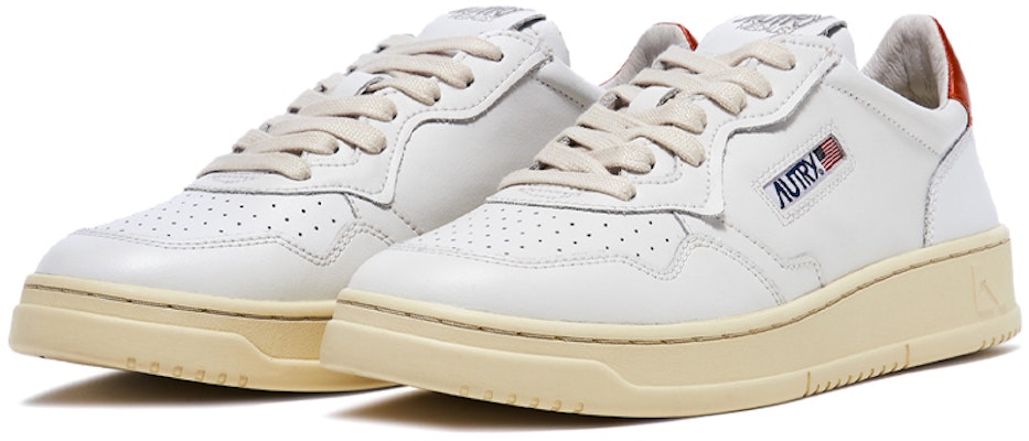 AUTRY Medalist Leather Low 'White Rust' AULM-LL48 Order AUTRY Medalist Leather Low 'White Rust' AULM-LL48