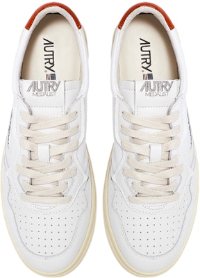 AUTRY Medalist Leather Low 'White Rust' AULM-LL48 Lookbook AUTRY Medalist Leather Low 'White Rust' AULM-LL48
