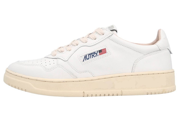 AUTRY Medalist Leather Trainers 'White' AULM-LD06