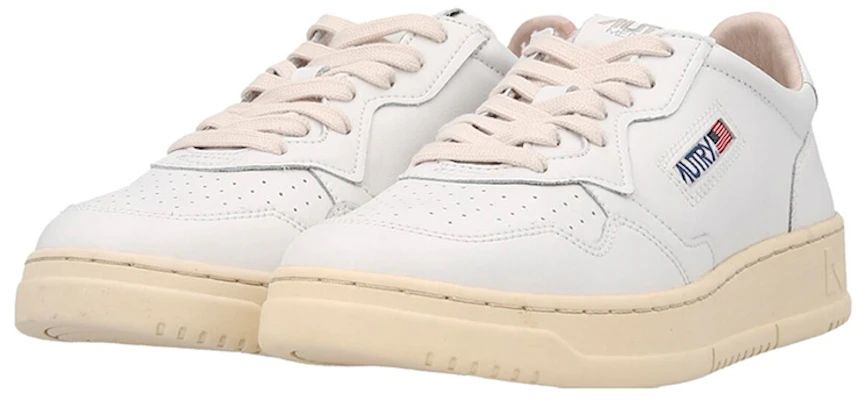 AUTRY Medalist 白色皮革运动鞋 AULM-LD06 Order AUTRY Medalist 白色皮革运动鞋 AULM-LD06