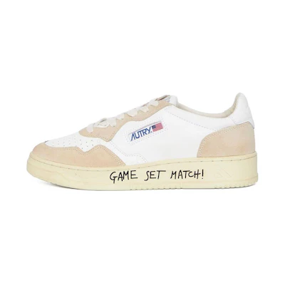 AUTRY Medalist Low 'Game Set Match - White'