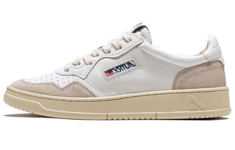 AUTRY Medalist Low 'White Beige Suede' AULM-LS33