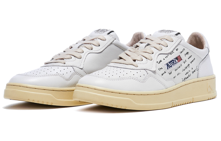 Order Autry 真皮休閒時尚板鞋 白色