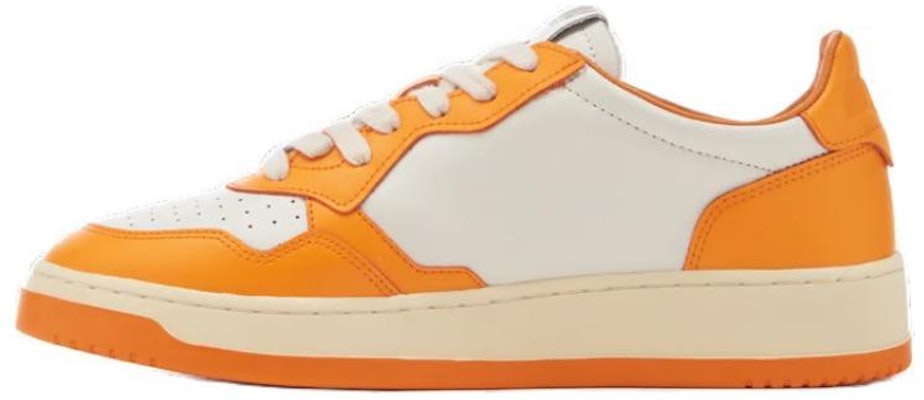 AUTRY Medalist 皮革 圓頭繫帶厚底 低筒 板鞋 男款 橙色 Buy AUTRY Medalist 皮革 圓頭繫帶厚底 低筒 板鞋 男款 橙色