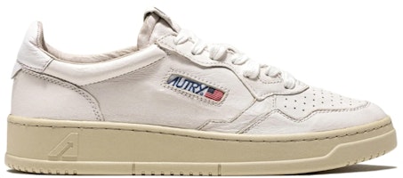 AUTRY Medalist Low Goatskin 'White' AULM-GG04 AUTRY Medalist Low Goatskin 'White' AULM-GG04