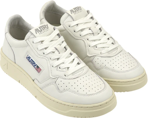 AUTRY Medalist Low in Pelle di Capra ''Bianco'' AULM-GG04 Shop AUTRY Medalist Low in Pelle di Capra ''Bianco'' AULM-GG04