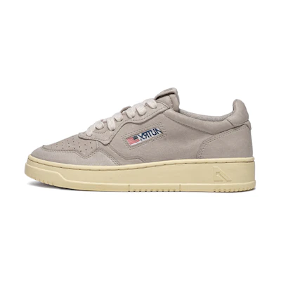AUTRY Medalist Low Goatskin Sneakers 'Grey'
