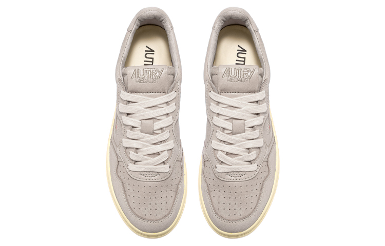 AUTRY Medalist Low Goatskin Sneakers 'Grey' 圖 3