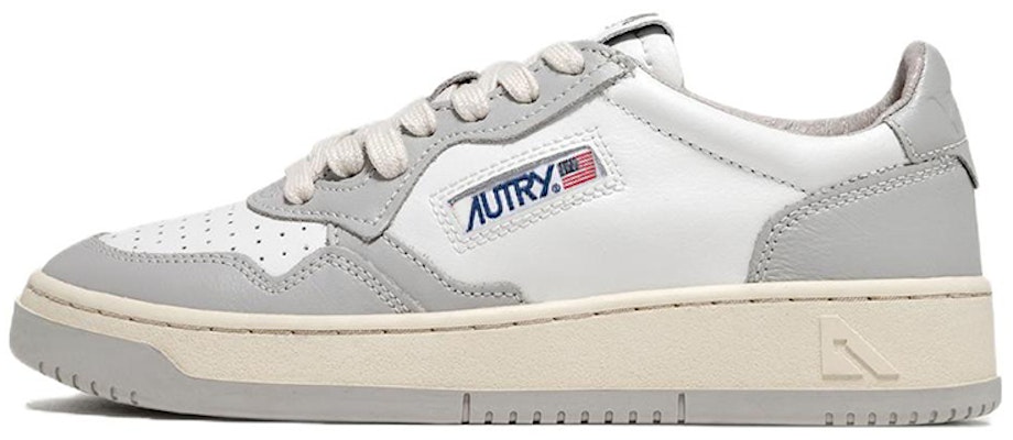 AUTRY Medalist Low Leather 'Grey White' AULM-WB10 Buy AUTRY Medalist Low Leather 'Grey White' AULM-WB10