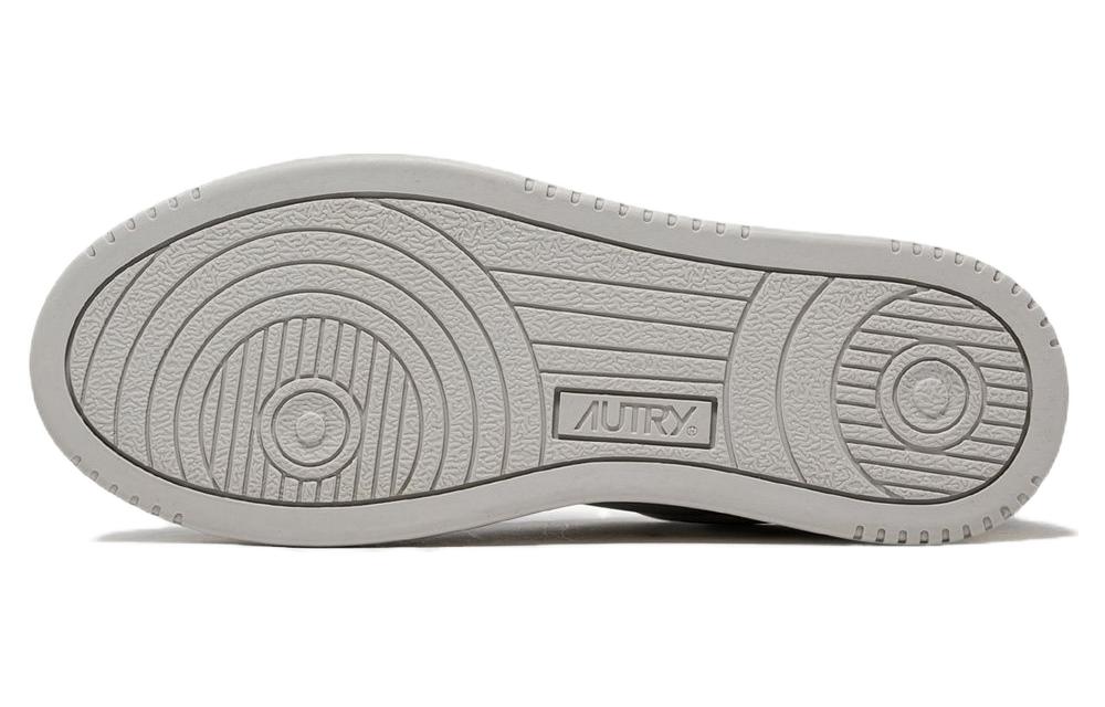 Details for AUTRY Medalist Low Leather 'Grey White' AULM-WB10