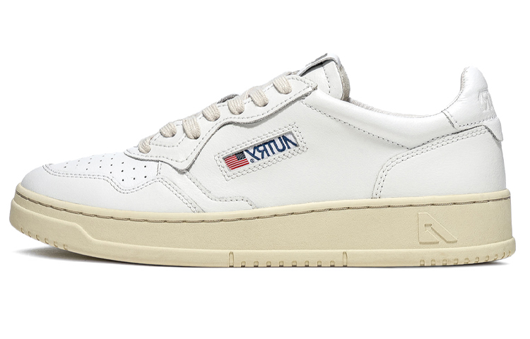 AUTRY Medalist Low Leather 'White' AULM-LL15