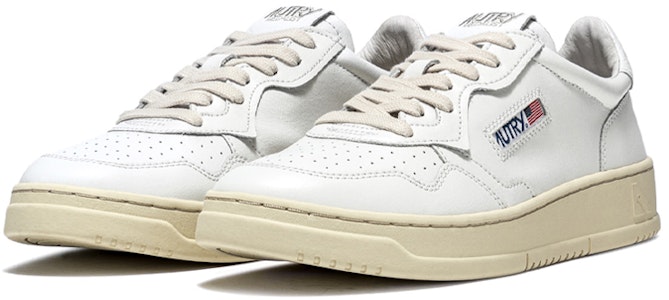 AUTRY Medalist Low Leather 'Putih' AULM-LL15 Order AUTRY Medalist Low Leather 'Putih' AULM-LL15