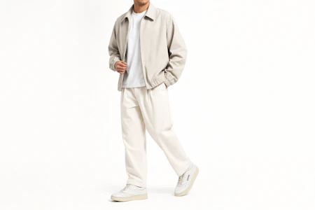 Order AUTRY 簡約綁帶 時尚板鞋 男款 白色