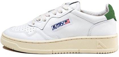 AUTRY Medalist Low Leather 'White Green' AULM-LL20 AUTRY Medalist Low Leather 'White Green' AULM-LL20