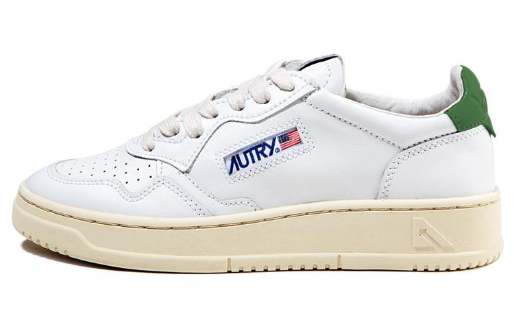 Buy AUTRY Medalist Low de Cuero 'Blanco Verde' AULM-LL20