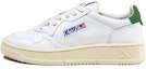Buy AUTRY Medalist Low Leather 'Putih Hijau' AULM-LL20
