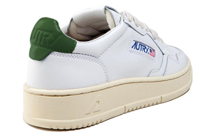 Lookbook AUTRY Medalist Low de Cuero 'Blanco Verde' AULM-LL20