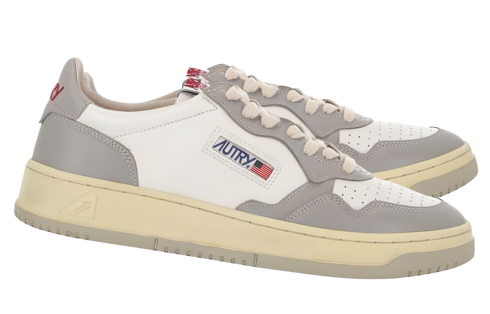 AUTRY Medalist Low Leather 'White Silver' 圖 3