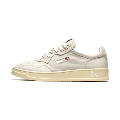AUTRY Medalist Low Nubuck 'White'