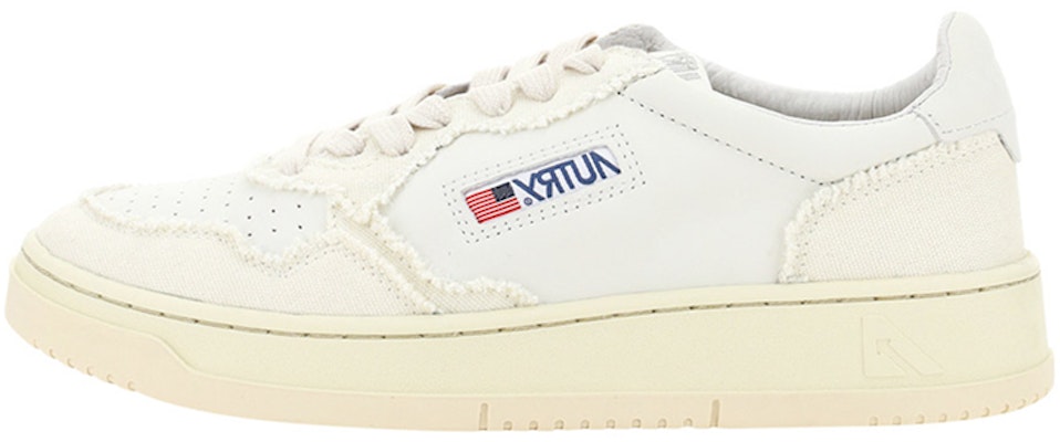 AUTRY Medalist Low Piel de Cabra Lienzo Desgastado 'Blanco Marfil Blanco' AULM-CB01 Buy AUTRY Medalist Low Piel de Cabra Lienzo Desgastado 'Blanco Marfil Blanco' AULM-CB01