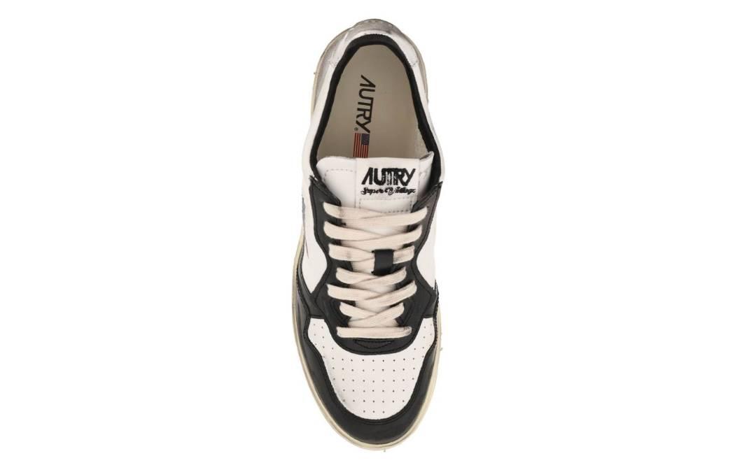 AUTRY Medalist Low Super Vintage 'Black Casual Sport'