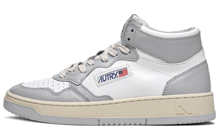 Buy AUTRY Medalist Mid Bicolore ''Bianco Grigio'' AUMM-WB10