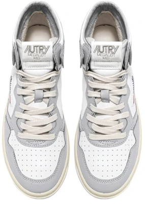 AUTRY Medalist Mid Bicolore ''Bianco Grigio'' AUMM-WB10 Lookbook AUTRY Medalist Mid Bicolore ''Bianco Grigio'' AUMM-WB10