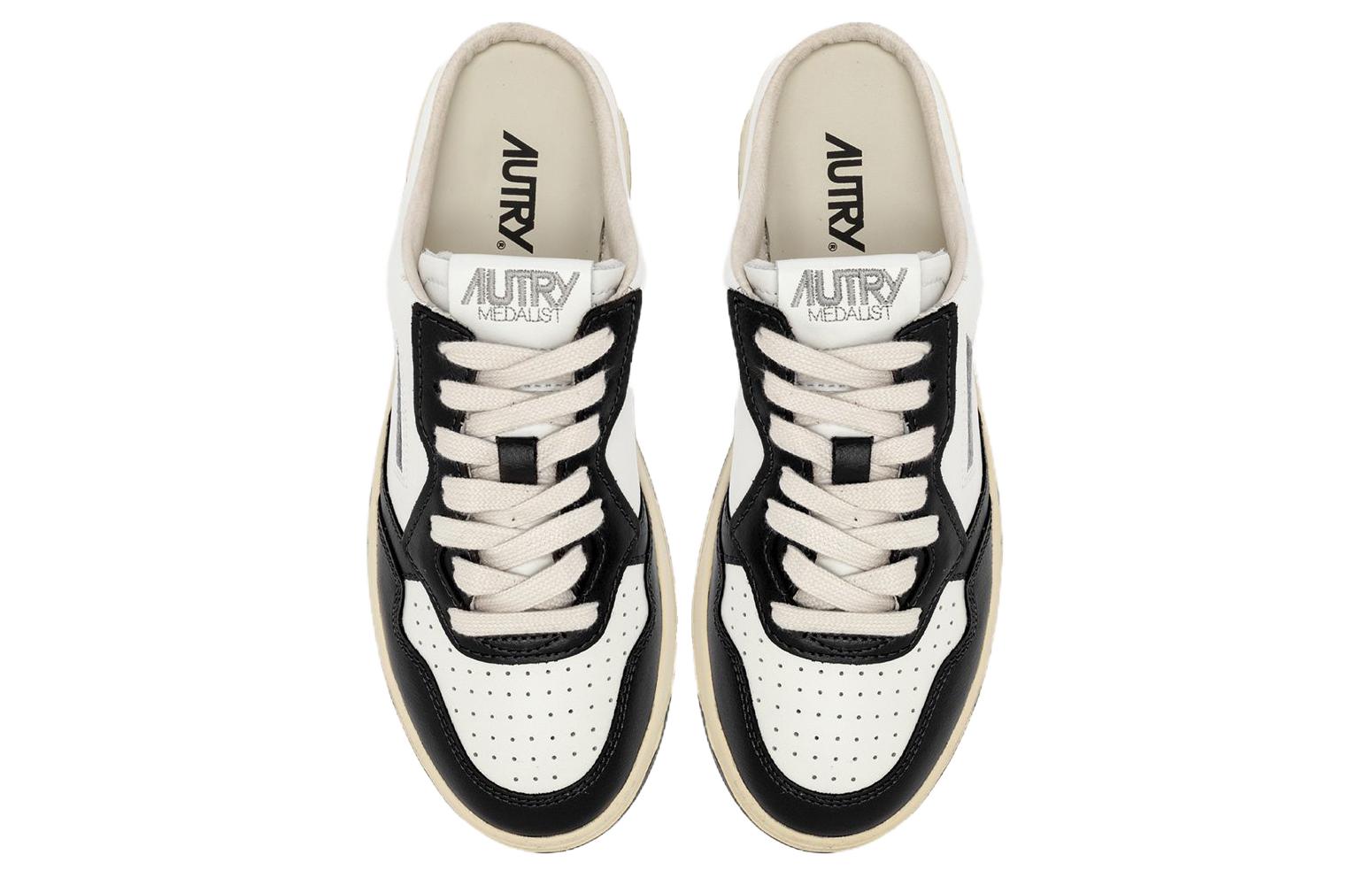 AUTRY Medalist Slides 'Black White' 圖 3