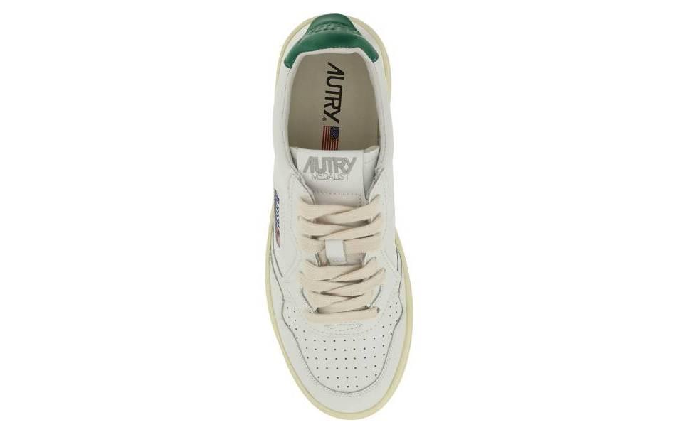 AUTRY Medalist Sneaker 'White Green Floral' 圖 3