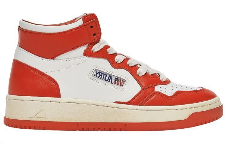 AUTRY Mid-Top Lace-Up 'Orange Fashion' 圖 2