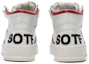 Shop AUTRY Mid-Top Veterschoenen ''Wit Rood'' AUMM-STF1