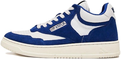 AUTRY Mid Top Sneaker 'White Blue' AOMM-CE16 AUTRY Mid Top Sneaker 'White Blue' AOMM-CE16