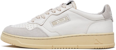 AUTRY Open Low Leather Suede 'White' AOLM-CE10 AUTRY Open Low Leather Suede 'White' AOLM-CE10