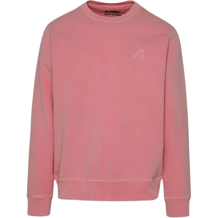 AUTRY Pink Crewneck Sweatshirt with Print Design SWSM2543