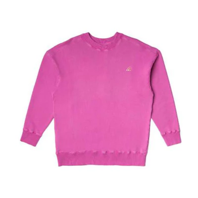 AUTRY Purple Crewneck Long Sleeve Sweatshirt SWEM417F