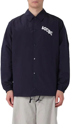 AUTRY Jaket Biru Lengan Panjang Button-Up Kolar Lelaki JAPM547B Lookbook AUTRY Jaket Biru Lengan Panjang Button-Up Kolar Lelaki JAPM547B