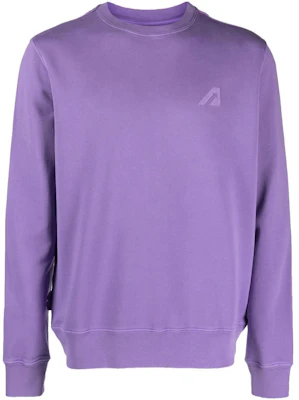 AUTRY Solid Color Crewneck Long Sleeve Sweatshirt Light Purple SWSM2546 Buy AUTRY Solid Color Crewneck Long Sleeve Sweatshirt Light Purple SWSM2546