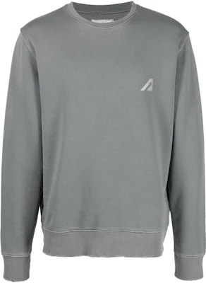 AUTRY Solid Color Crewneck Pullover Long Sleeve Sweatshirt SWLM1716 Buy AUTRY Solid Color Crewneck Pullover Long Sleeve Sweatshirt SWLM1716