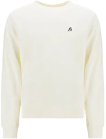 AUTRY Solid Color Oversized Crewneck Sweatshirt White SWIM2351WHITE AUTRY Solid Color Oversized Crewneck Sweatshirt White SWIM2351WHITE