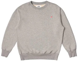AUTRY Solid Color Sweatshirt - Gray SWEM417E14609 AUTRY Solid Color Sweatshirt - Gray SWEM417E14609