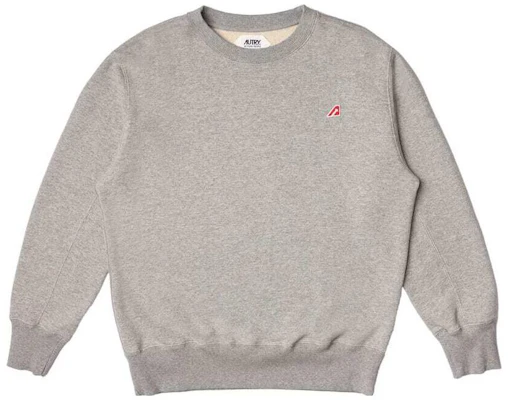 AUTRY Solid Color Sweatshirt - Gray SWEM417E14609 Buy AUTRY Solid Color Sweatshirt - Gray SWEM417E14609