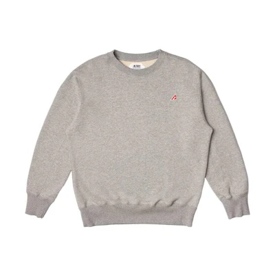AUTRY Solid Color Sweatshirt - Gray SWEM417E14609