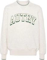 AUTRY SS24 Logo Print Crewneck Long Sleeve Sweatshirt Men’s Light Gray SWPM3H1 AUTRY SS24 Logo Print Crewneck Long Sleeve Sweatshirt Men’s Light Gray SWPM3H1