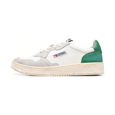 AUTRY Super Vintage Low 'White Grey Green'