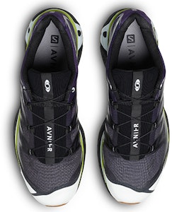 아브니에 x 살로몬 S/Lab XT-5 '퍼플 라임' 409898 Shop 아브니에 x 살로몬 S/Lab XT-5 '퍼플 라임' 409898