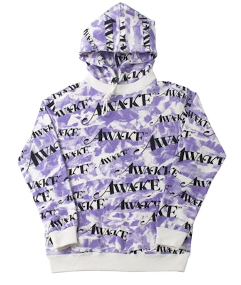 Awake All Over Camo Logo Hoodie Purple Buy Awake All Over Camo Logo Hoodie Purple