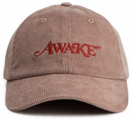 Awake Corduroy Classic Logo Dad Hat Pink Buy Awake Corduroy Classic Logo Dad Hat Pink