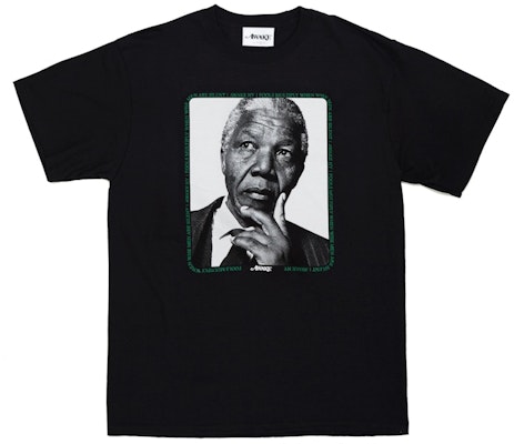 Awake Mandela Tee Black Buy Awake Mandela Tee Black