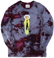 Awake Mother Mary L/S Tee Tie Dye Charcoal Awake Mother Mary L/S Tee Tie Dye Charcoal